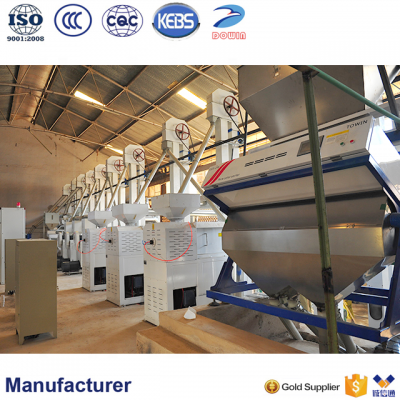 Chinese manufacturers 60ton/day commercial medium combined rice mill